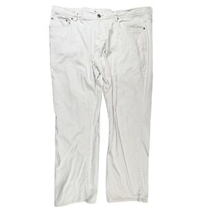 Onward Reserve Mens 5-Pocket Pants Stone Beige Cotton Stretch 40x30 (Fits 41x27)